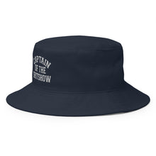 Load image into Gallery viewer, Capt. Of the SS Bucket Hat in White