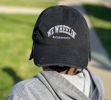 Load image into Gallery viewer, Distressed We Wheelin' Dad Hat
