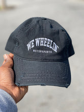 Load image into Gallery viewer, Distressed We Wheelin' Dad Hat