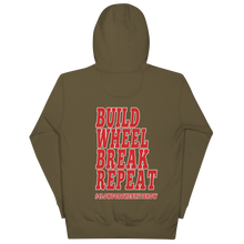 Load image into Gallery viewer, Build Wheel Hoodie