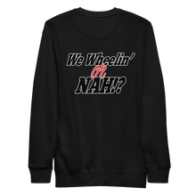 Load image into Gallery viewer, We Wheelin Embroidered Crewneck