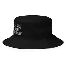 Load image into Gallery viewer, Capt. Of the SS Bucket Hat in White
